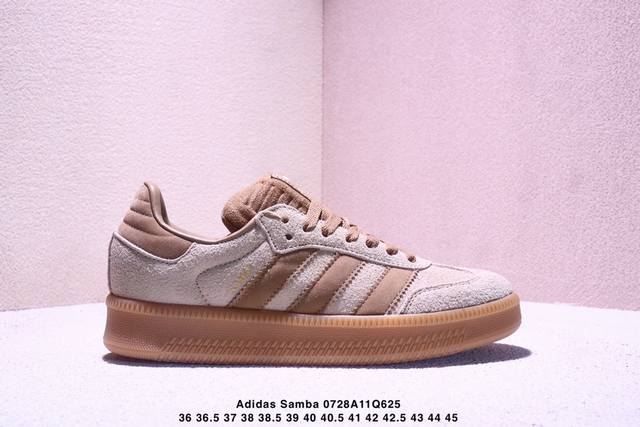 Adidas Samba Xlg co-branded Adidas Trefoil retro casual shoes Samba replica cowh