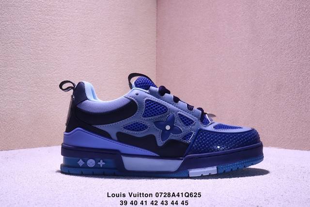 genuine Louis Vuitton Trainer Sneaker Low new Lv Louis Vuitton casual sports cul
