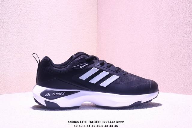 Adidas Lite Racer 4.0 Comfortable, versatile, shock-absorbing, wear-resistant, b