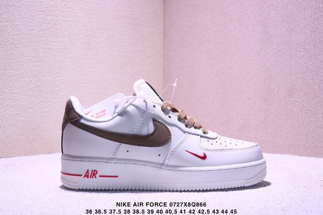 Nike Air Force 1 '07 versatile casual sneaker. Its soft, springy cushioning and