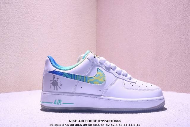 Nike Air Force 1'07 low-top versatile casual sneaker. Its soft, springy cushioni
