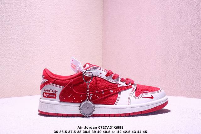 Corporate-grade Nike Air Jordan 1 X Travis Scott Aj1 reverse hook Joe One revers