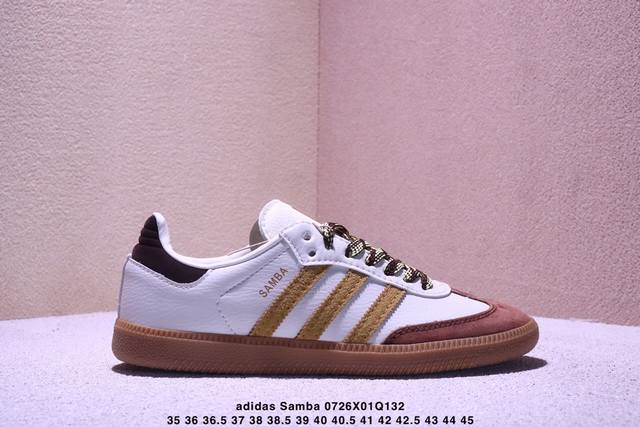 Ad Original Samba Og Retro Classic Lightweight Sneakers White and Green Ig1024 P