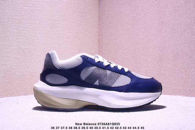 New Balance Warped Runner Uwrpomob retro casual running shoes, deconstructed and