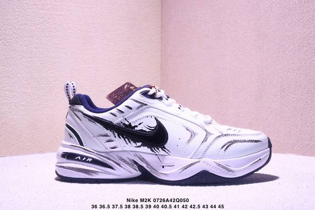 Corporate-grade Nike M2K 'Diy' custom Tekno Nike retro trend versatile casual sp