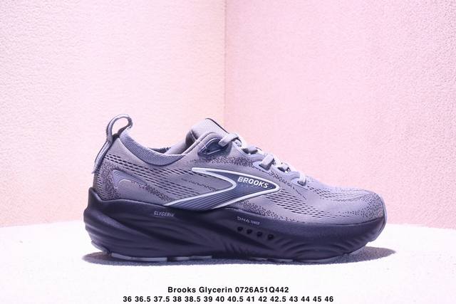 Brooks Glycerin Gts 22 Glycerin 22 Comfortable Versatile Shock Absorption Non-sl