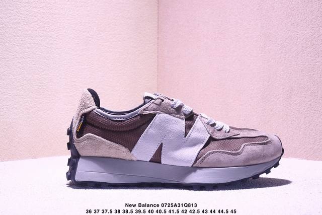Corporate-level New Balance Ms327 retro casual sports jogging shoes are designed