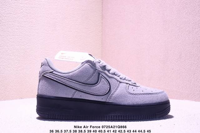 Nike Air Force 1 Low Military Gray Air Force One low-top sports casual sneakers.