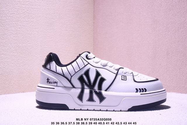 Corporate-grade Mlb Ny printed internet celebrity dad shoes with graffiti pranks