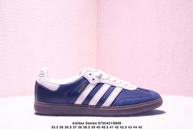 Ad Originals Samba Series Gentleman German Training Football Style Versatile Low