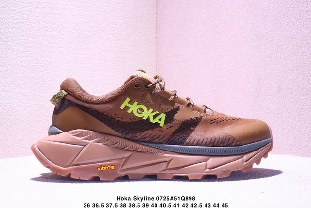 Corporate-grade Hoka Skyline-Float X mesh, breathable, non-slip, lightweight, th