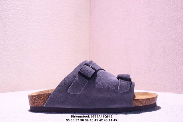 Birkenstock half-slip series Chrome Hearts double-buckle metal buckle design, do