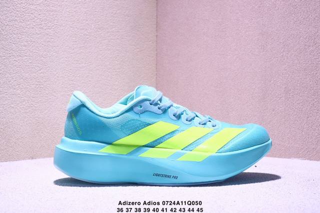 Adidas Adizero Adios Pro 3 Marathon Flywire Jacquard Lightweight Breathable Casu