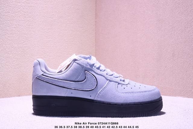 Nike Air Force 1 Low Military Gray Air Force One low-top sports casual sneakers.