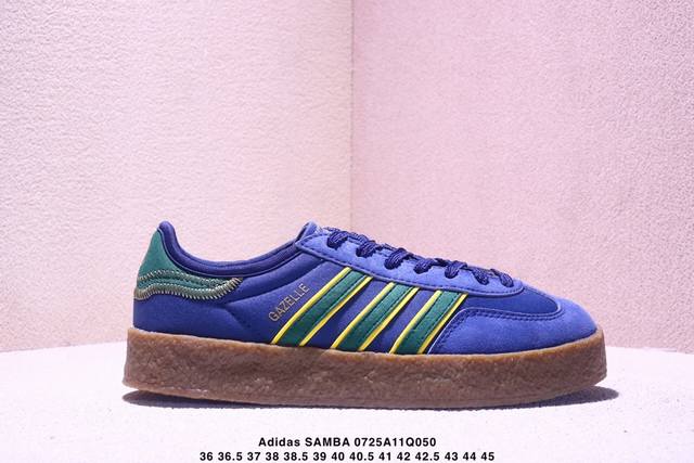Adidas Samba Valentne thick-soled casual sneakers are now released. The upper of