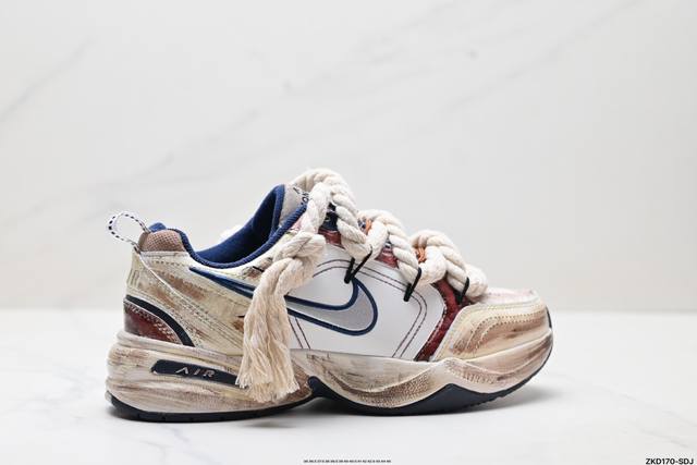 Corporate-grade Nike M2K 'Diy' custom Tekno Nike retro trend versatile casual sp