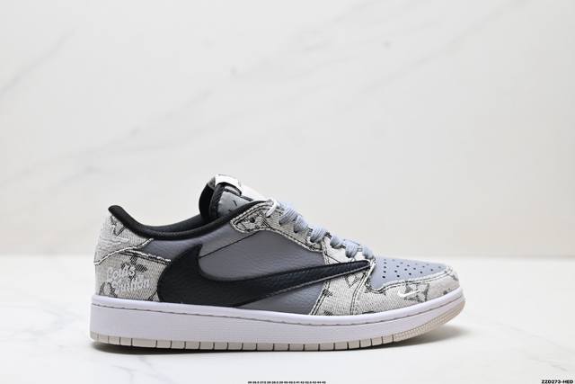 Corporate Grade Nike Air Jordan 1 X Travis Scott Aj1 Inverted Hook Joe One Inver