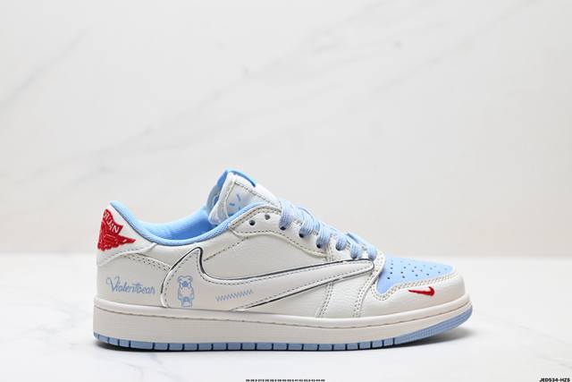 Corporate-grade Nike Air Jordan 1 X Travis Scott Aj1 inverted hook Joe One inver