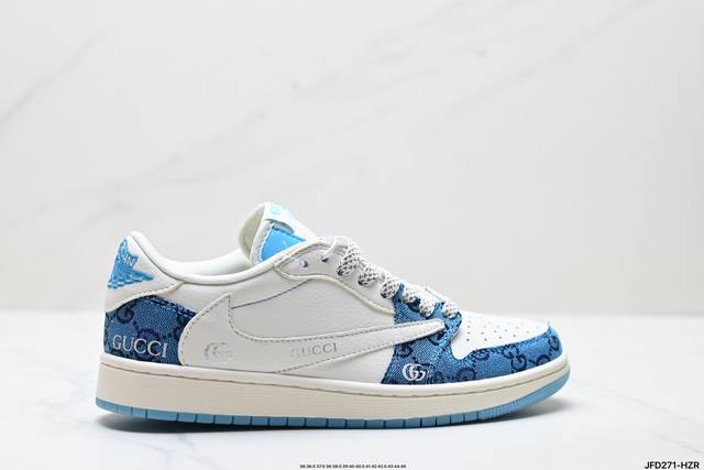 Special price company-level Nike Air Jordan 1 X Travis Scott Aj1 inverted hook J