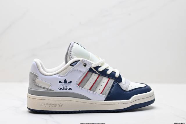 Corporate-level Adidas Forum Low Cl clover low-top classic Velcro retro sneakers