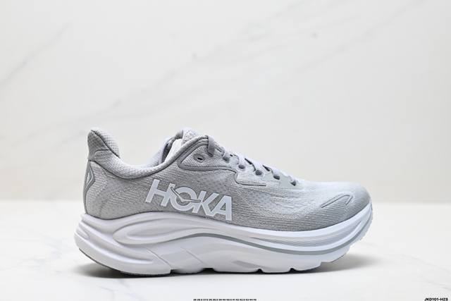 Corporate-level Hoka M Clifton 10 lightweight low-top outdoor cross-country runn