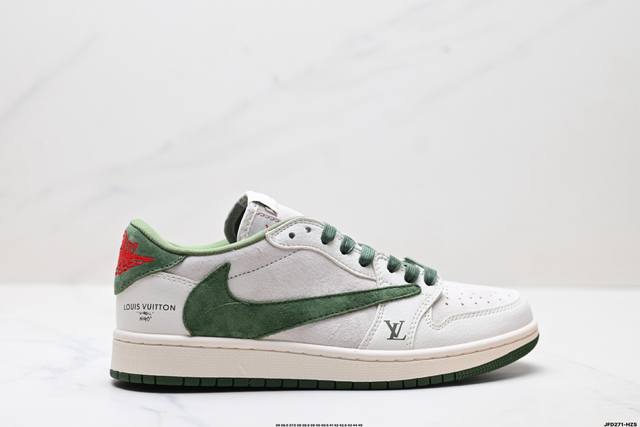 Special price company-level Nike Air Jordan 1 X Travis Scott Aj1 inverted hook J