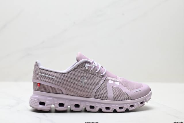 Corporate-grade On Cloud 6 lightweight sports casual shoes. Lightweight and brea
