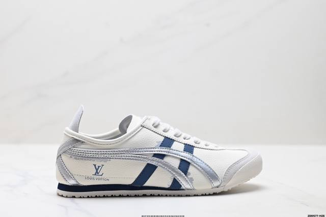 Corporate-grade Onitsuka Tiger Mexico 66 'DIY' custom sneaker series, non-slip,