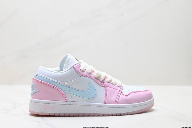 Authentic Nike Air Jordan 1 Lowaj1 Joe 1 low-top casual sneakers synchronized wi