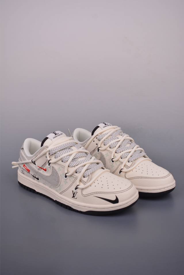 Nike SB Dunk Low Lv co-branded deconstructed straps. Made from genuine, premium