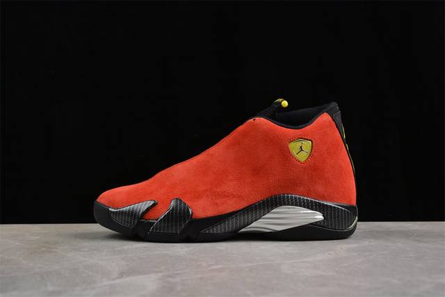 Pure original Air Jordan 14 Ferrari Aj14 Joe 14 men's cultural basketball shoes