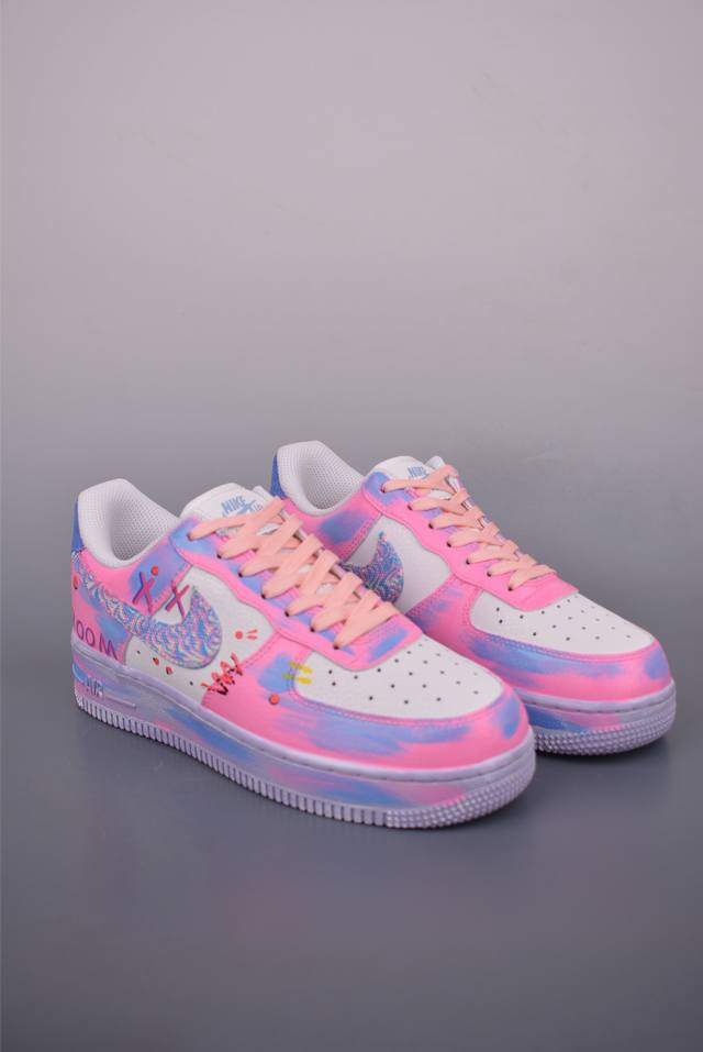Nike Air Force 1 Low Pink Nebula Original last and cardboard create a pure Air F