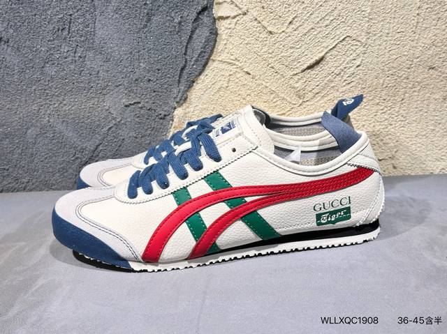 New product release photos of Asics Ointsuka Tiger Moage Co., a retro classic ru