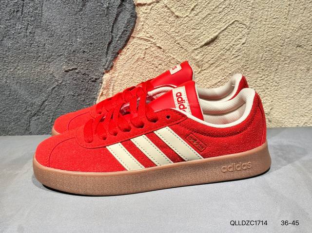 New product launch real shot Adids Neo Vl Court Classic Kk3774 Adidas clover fas