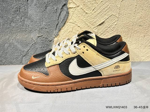 New product launch real shot high-end customized Nike SB Dunk Low "The North Fac