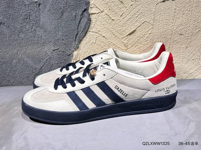 Adidas Samba Og Samba Dexun sneakers with a three-dimensional Samba gold-stamped