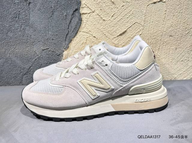New Balance Nb574 Thick-soled Heightened Sneakers for Men and Women. The 574 ser