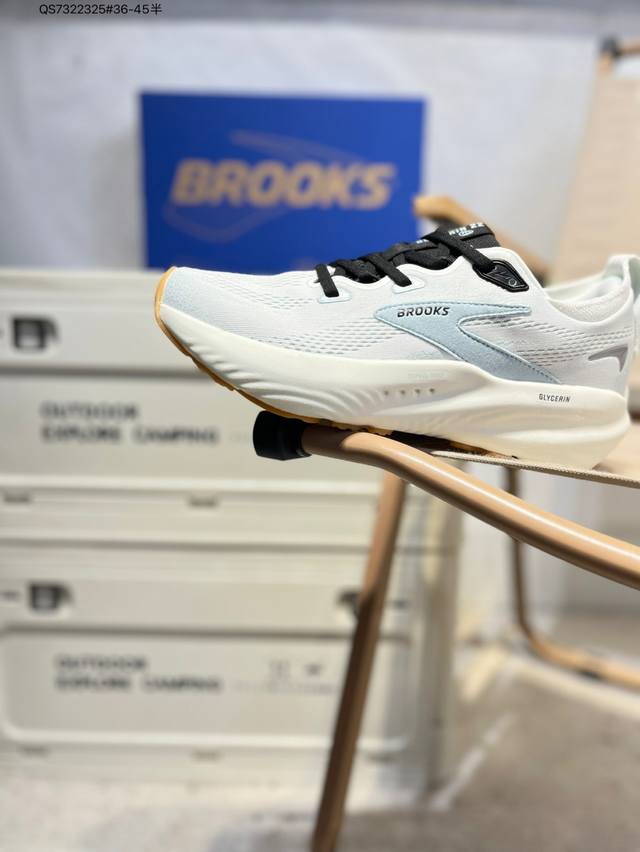 Brooks Glycerin 22 running shoes men's cushioning marathon nitrogen jogging shoe