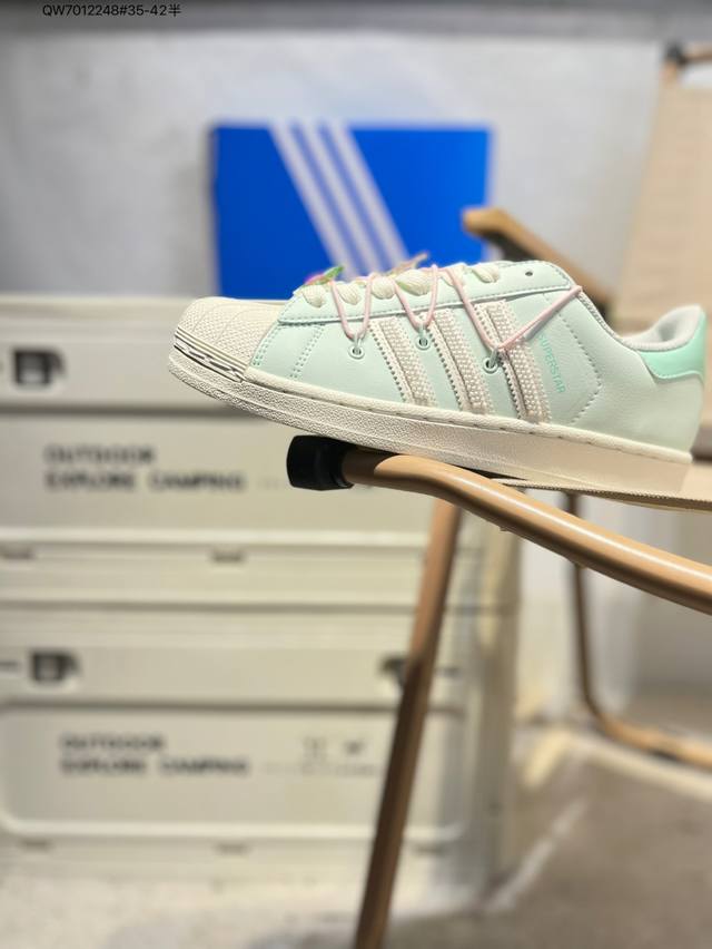 new color Adidas Adidas Originals Superstar Shell Head Series Low Top Classic A