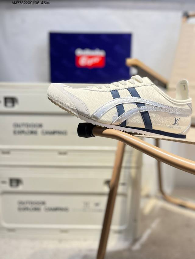 Custom L Tiger Mexico 66 Sd Onitsuka Tiger Mexico upgraded series low-top retro
