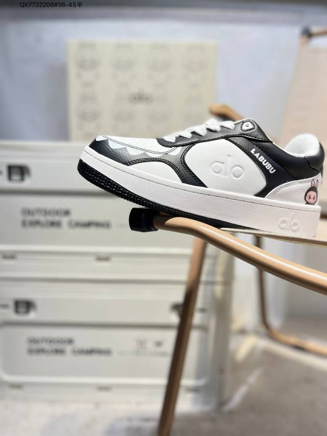 Labubu X Alo Yoga Recovery Mode comfortable and simple running shoes, non-slip a