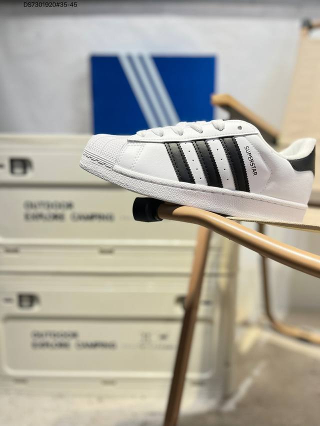 Adidas Originals Superstar Shell Toe Series Low Top Classic All-match Casual Spo