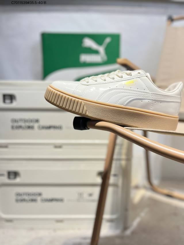 Puma Suede Platform Gold Rihanna 2nd Generation Puma Suede Platform Gold thick s