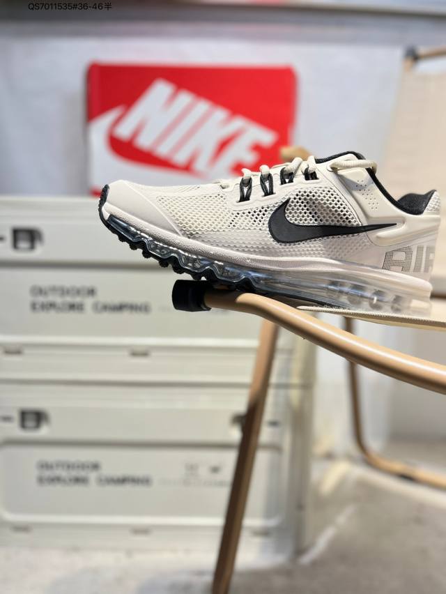 Nk Air Max 2013 Retro Breathable Mesh Air Cushion Running Shoes with Full-length