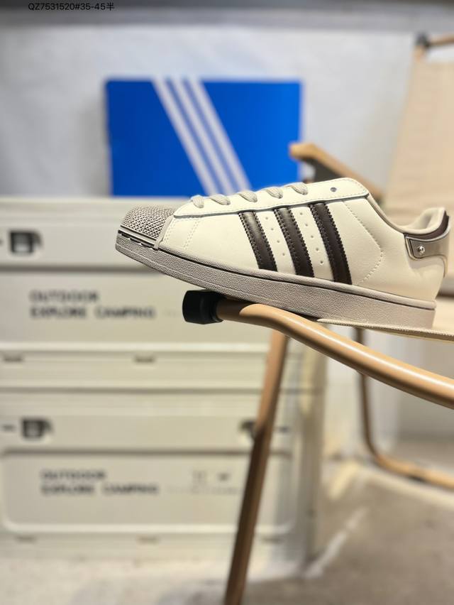 new color Adidas Adidas Originals Superstar Shell Head Series Low Top Classic A