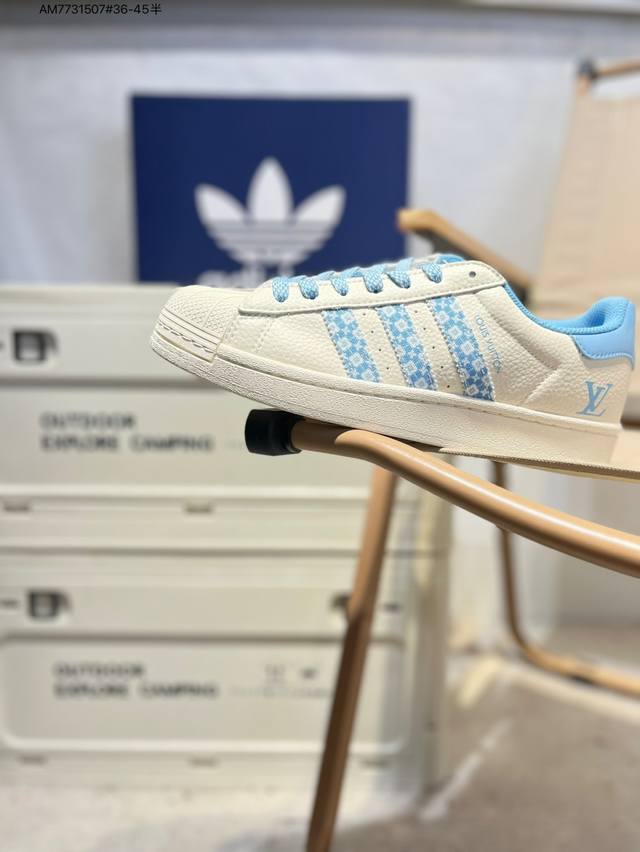 Lv X Adidas Originals Superstar classic color classic shell toe official website