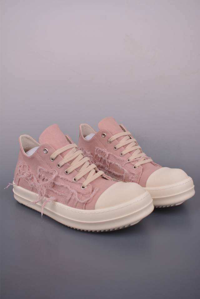 Rick Owens Ro Mega Drkshdw Pink Destruction. Top-tier Guangdong edition, importe