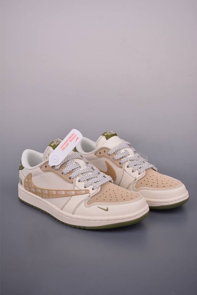 Fragment x Travis Scott x The North Face Air Jordan 1 Low three-way collaboratio