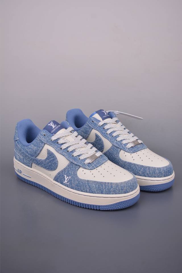 Nike Air Force 1 Low Lv co-branded original last and cardboard create a pure Air