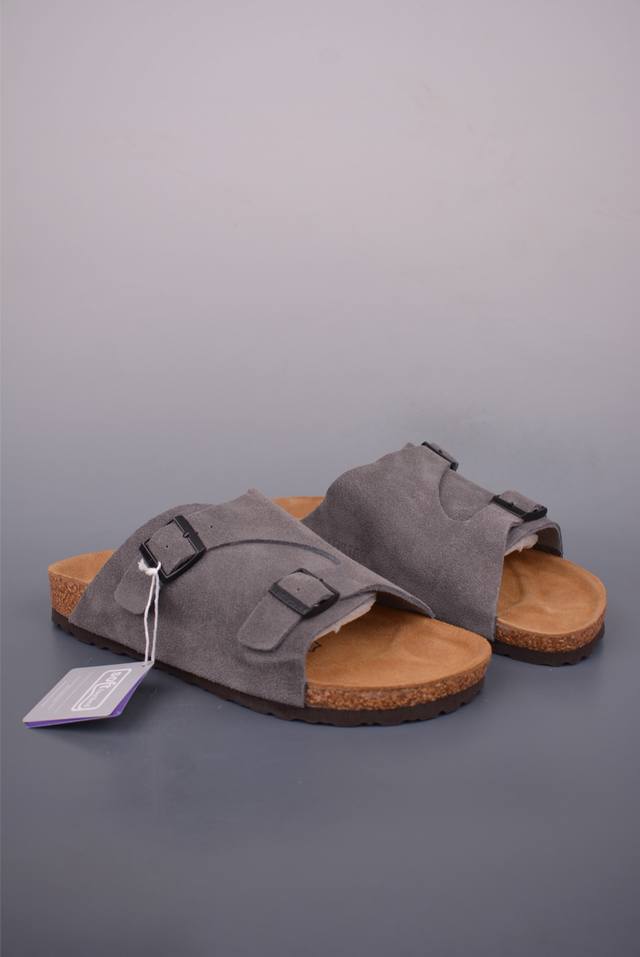 Birkenstock slippers. Originating in Guangdong, Birkenstock, a century-old Germa